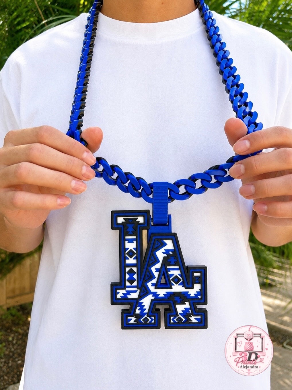 LA Dodger Inspired Hype Chain