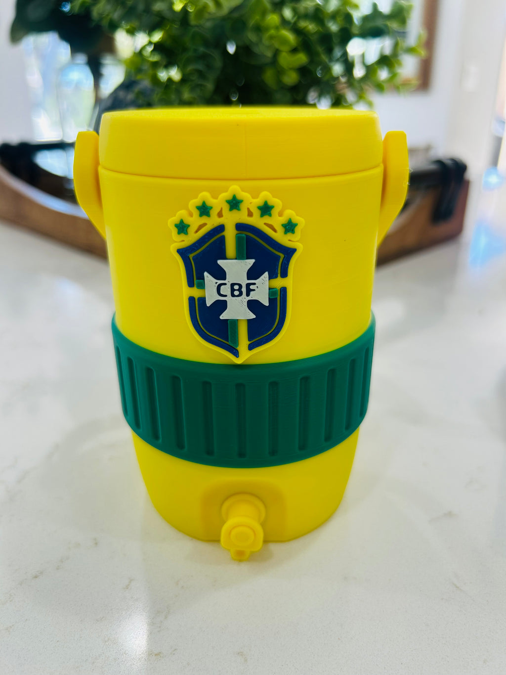 12oz National Soccer Team Mini Coolers with Soccer Ball Keychain/ Can Opener(7 Countries to choose from)