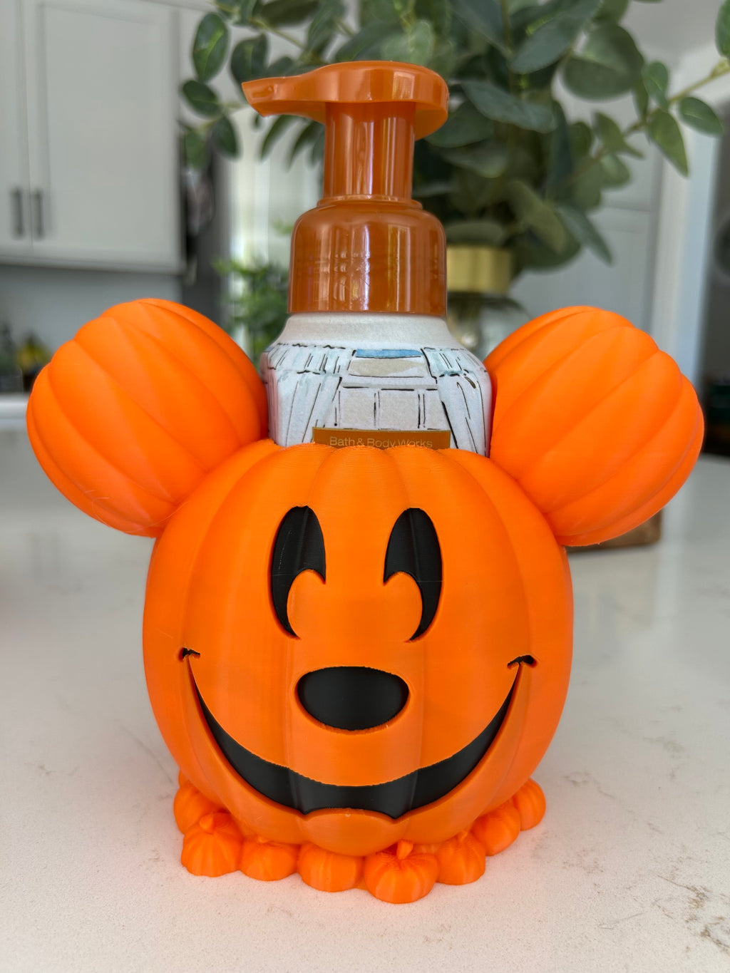 Mickey & Minnie Pumpkin Soap Holder – Bath & Body Works Foaming Soap Holder