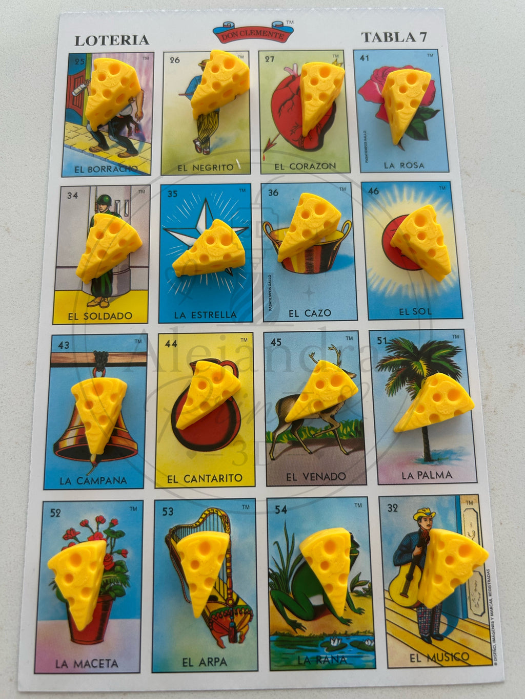 Lotería Game Tokens | 3D Printed Token Bundles