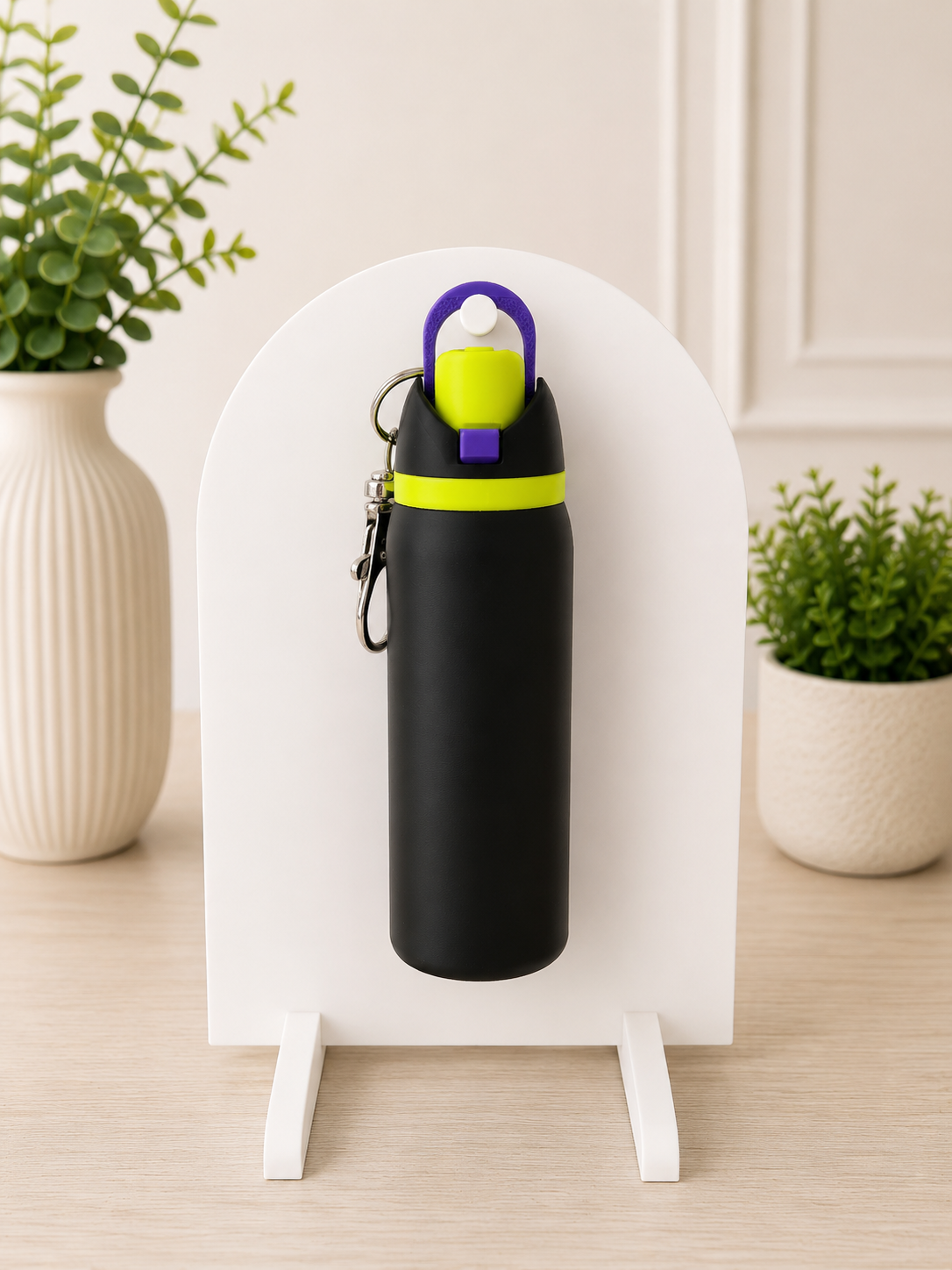 Owala-Inspired Mini Water Bottle Keychain/lip Balm Holder