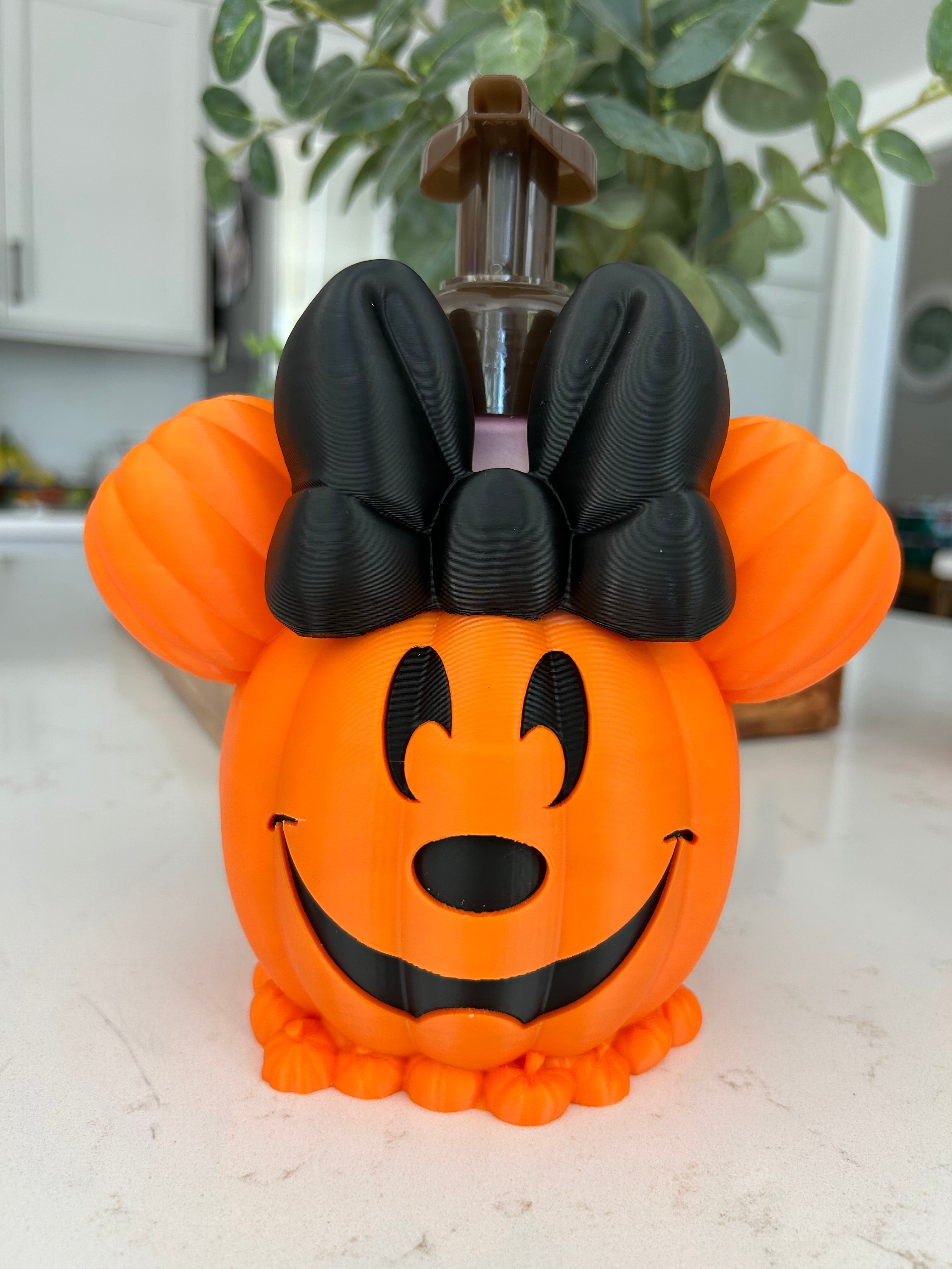 Mickey & Minnie Pumpkin Soap Holder – Bath & Body Works Foaming Soap Holder