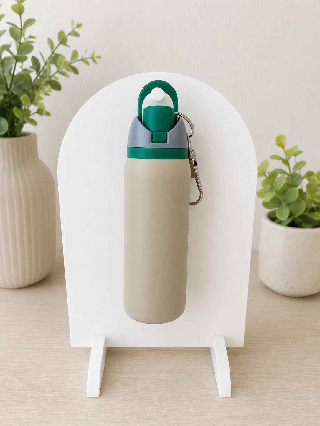 Owala-Inspired Mini Water Bottle Keychain/ Lip Balm Holder