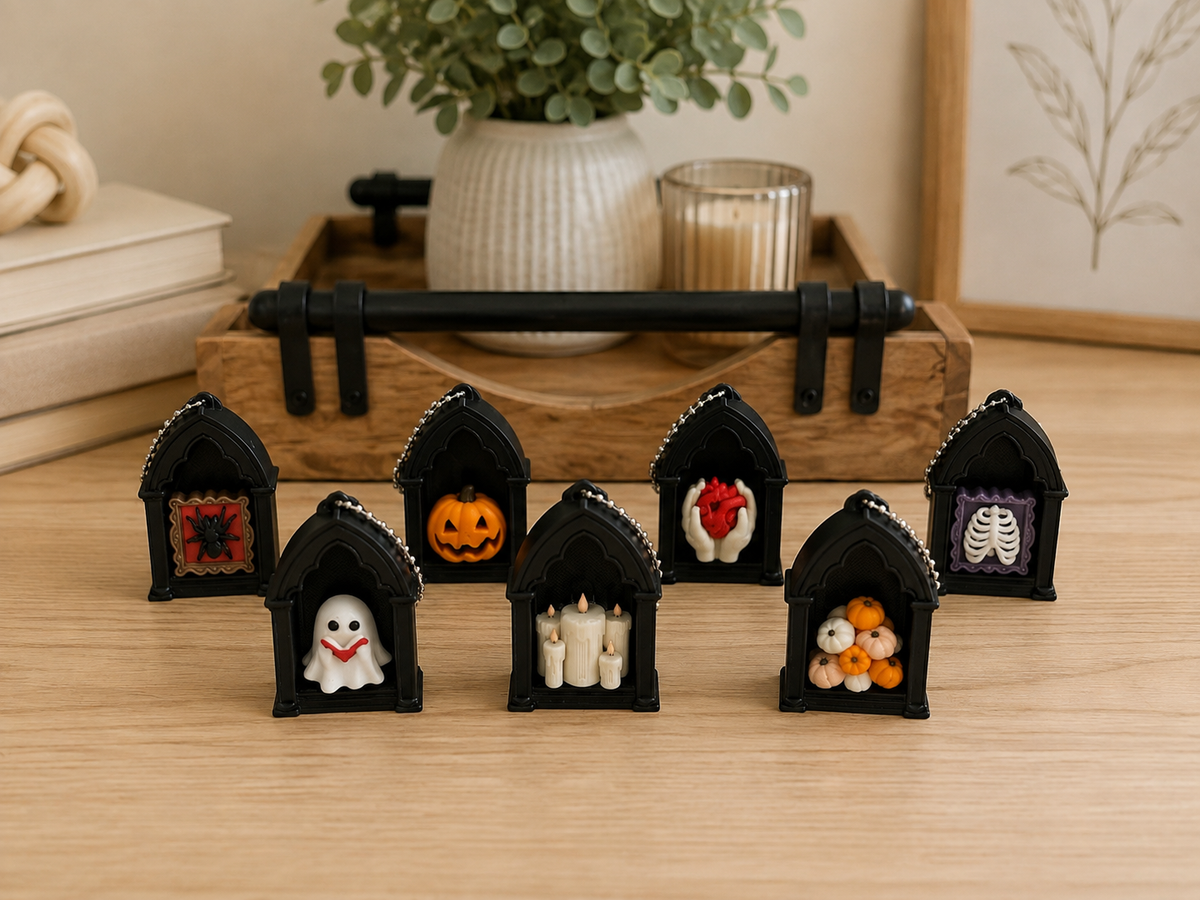 Halloween Fidget Clicker Keychain