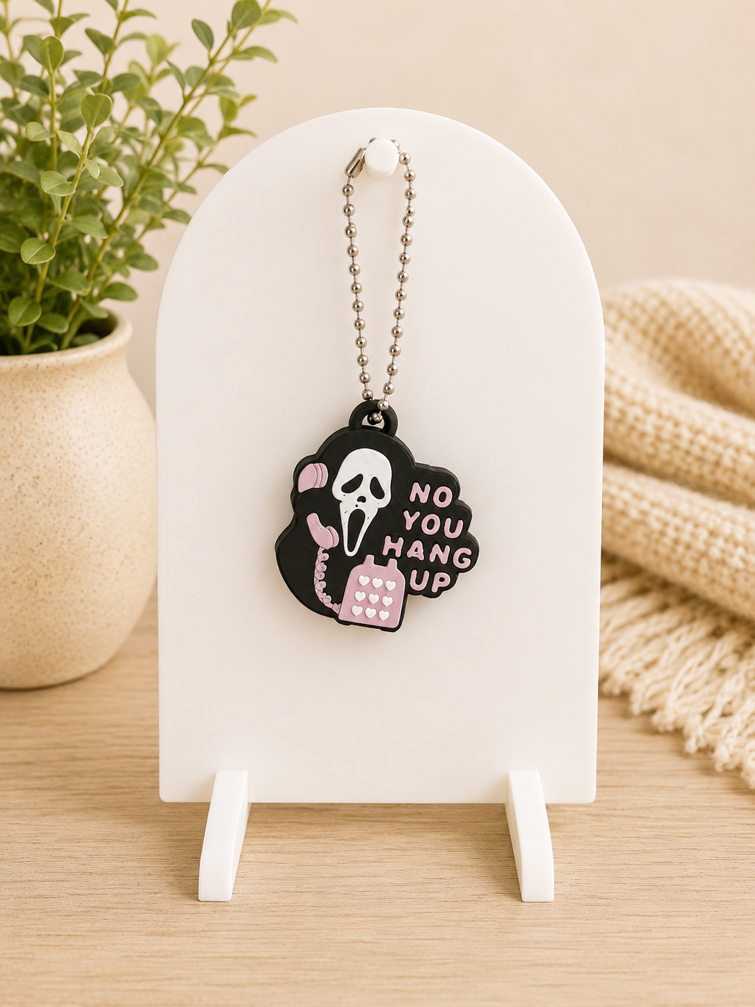 Scream Keychain/ Tab Can Opener