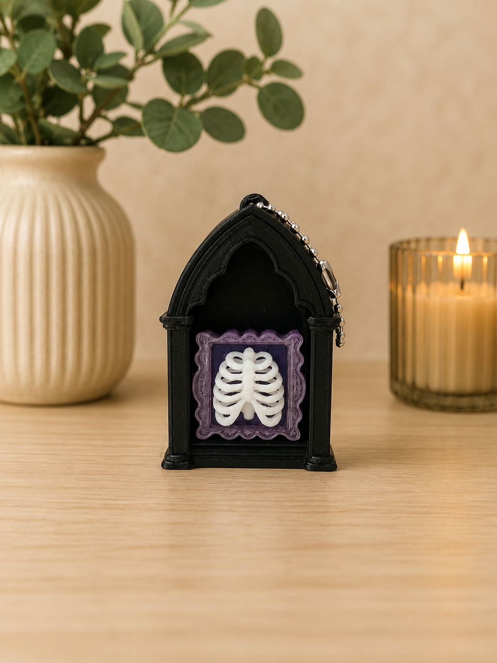 Halloween Fidget Clicker Keychain