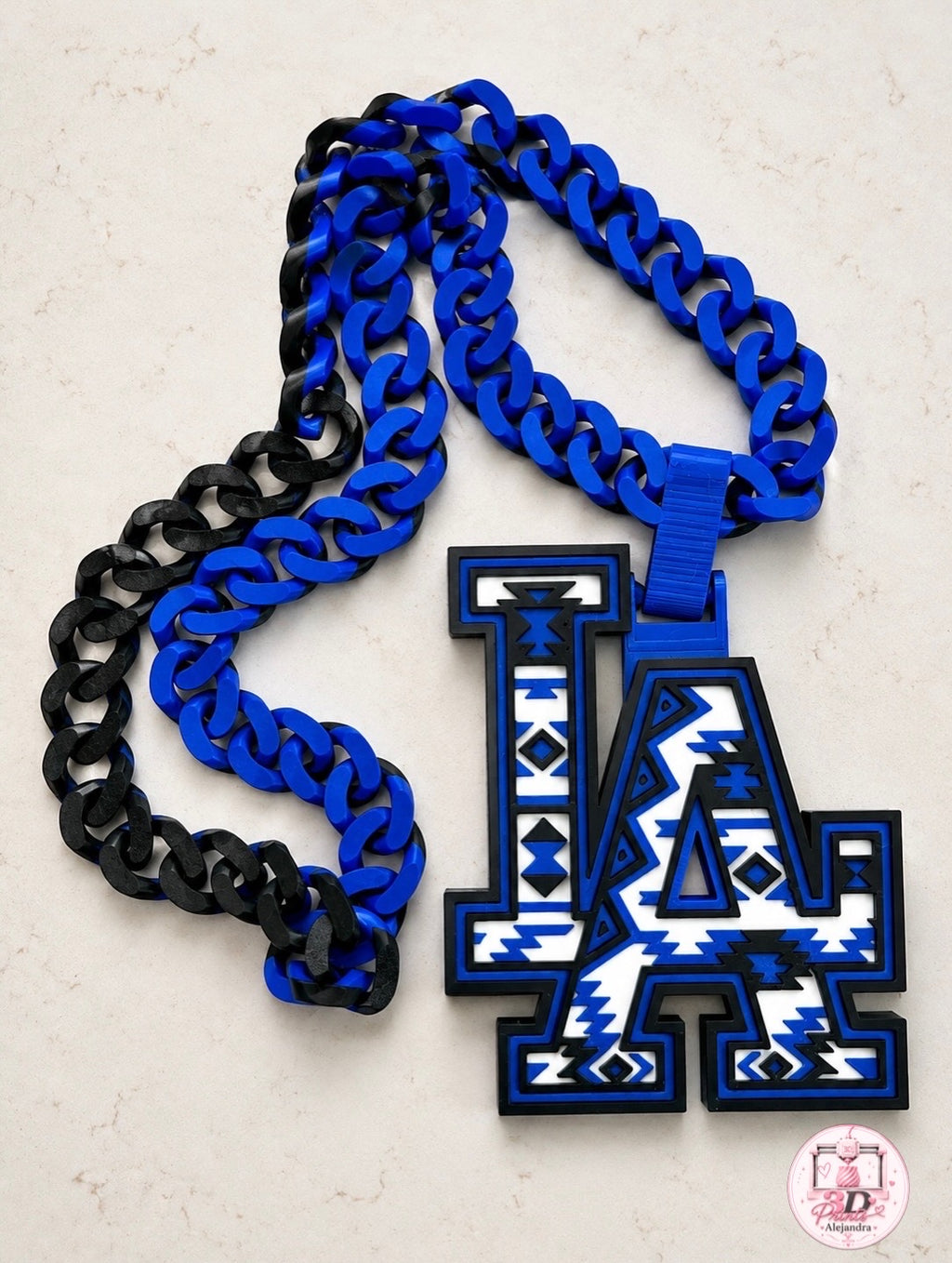 LA Dodger Inspired Hype Chain