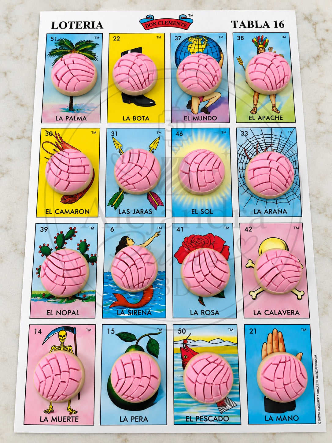 Lotería Game Tokens | 3D Printed Token Bundles