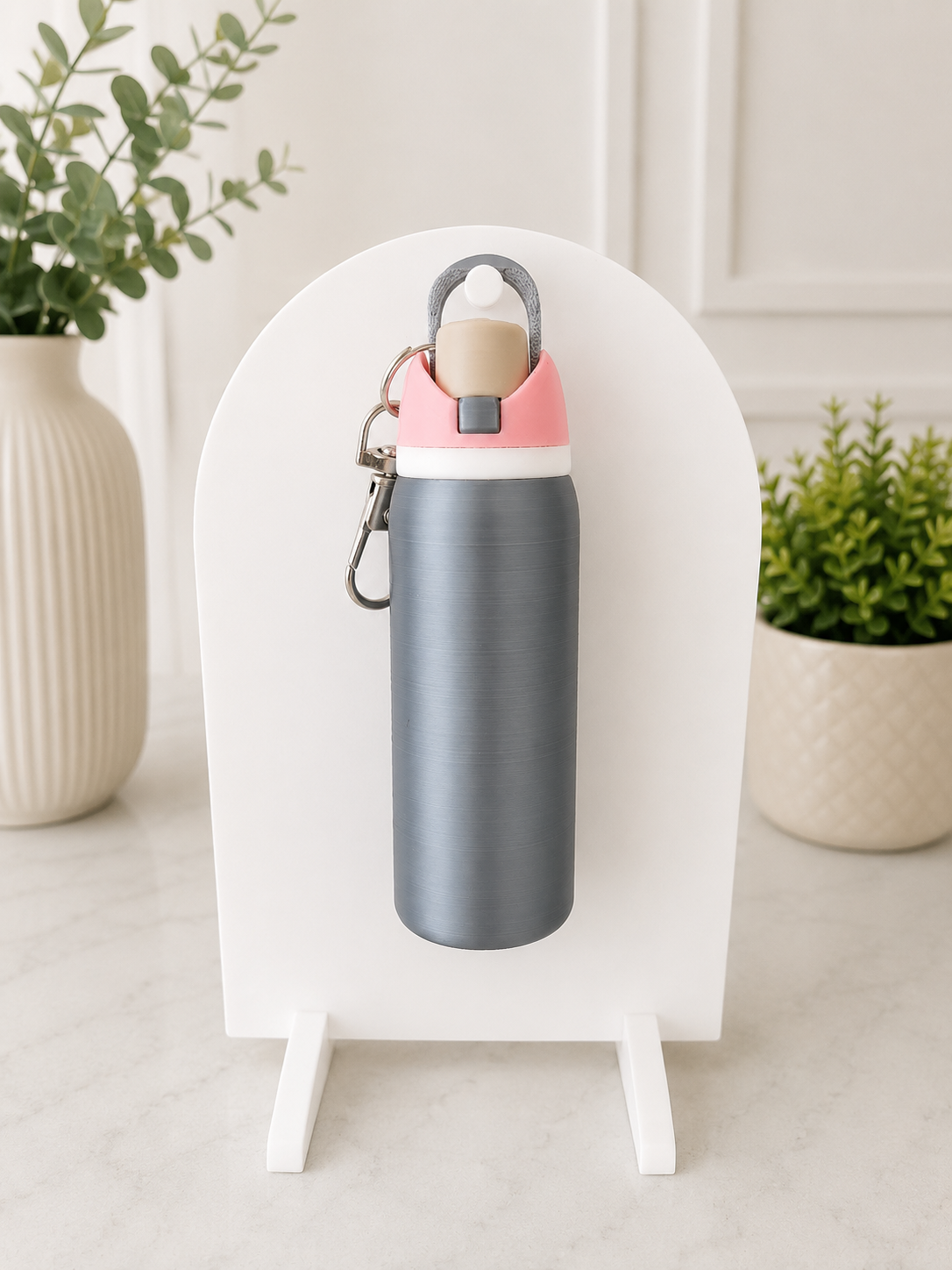 Owala-Inspired Mini Water Bottle Keychain/ Lip Balm Holder