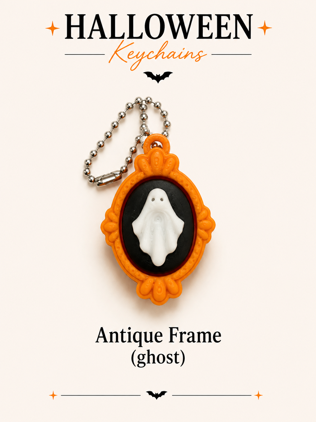 Halloween Fidget Clicker Keychain