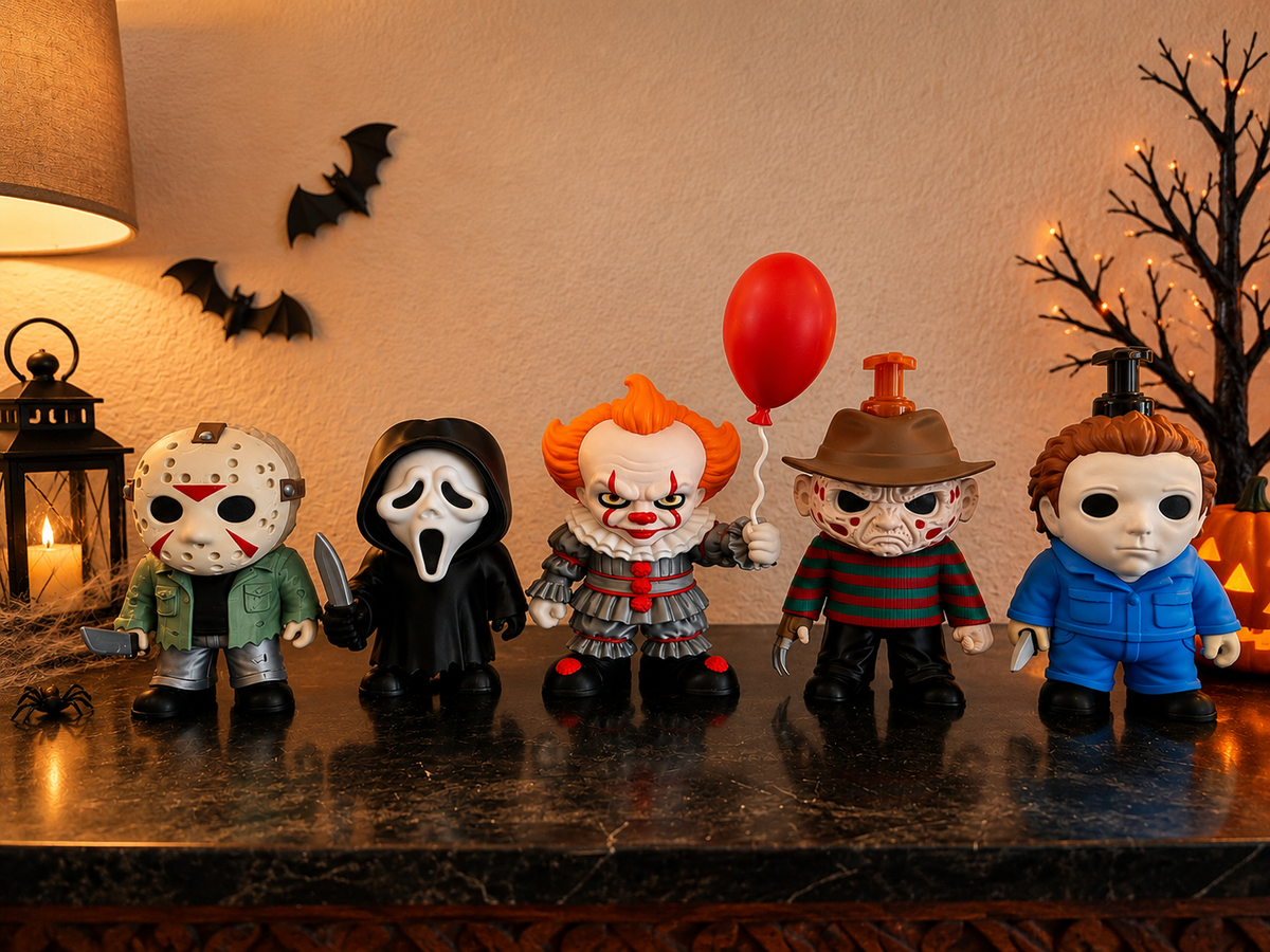 Halloween Horror Icon Inspired Foaming Soap Holder