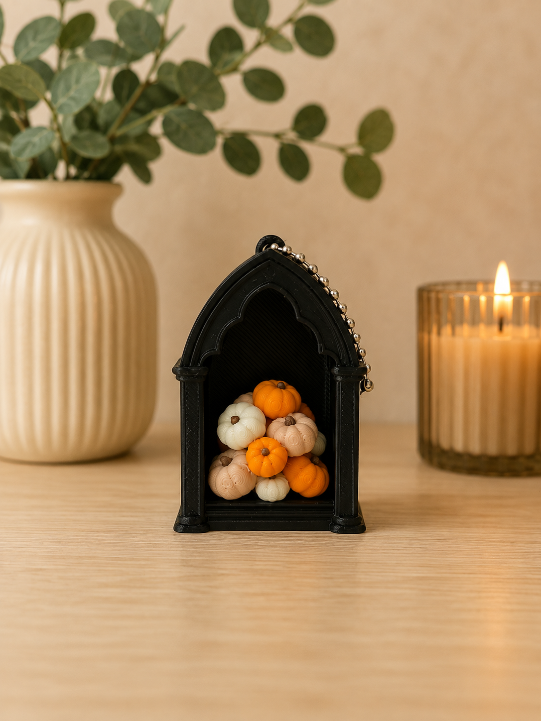Halloween Fidget Clicker Keychain