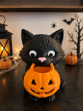 Black Cat Halloween Foaming Soap Holder