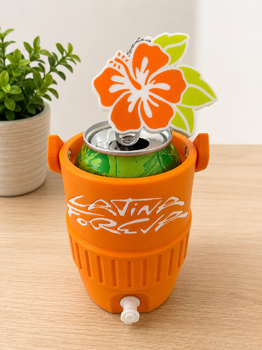 Tropicoqueta 12oz Mini Can Cooler – Karol G Tour Edition