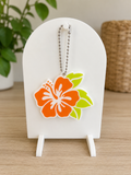 Hibiscus Keychain/ Can Opener