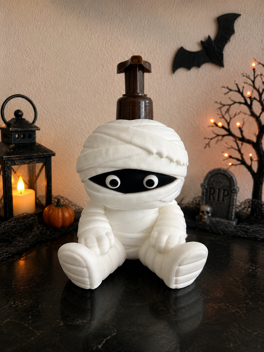 Milo the Mummy inspired Foaming Soap Holder