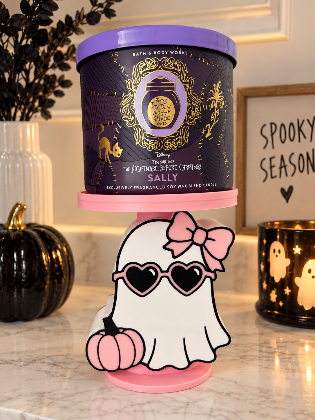 Cute Ghost Candle Holder