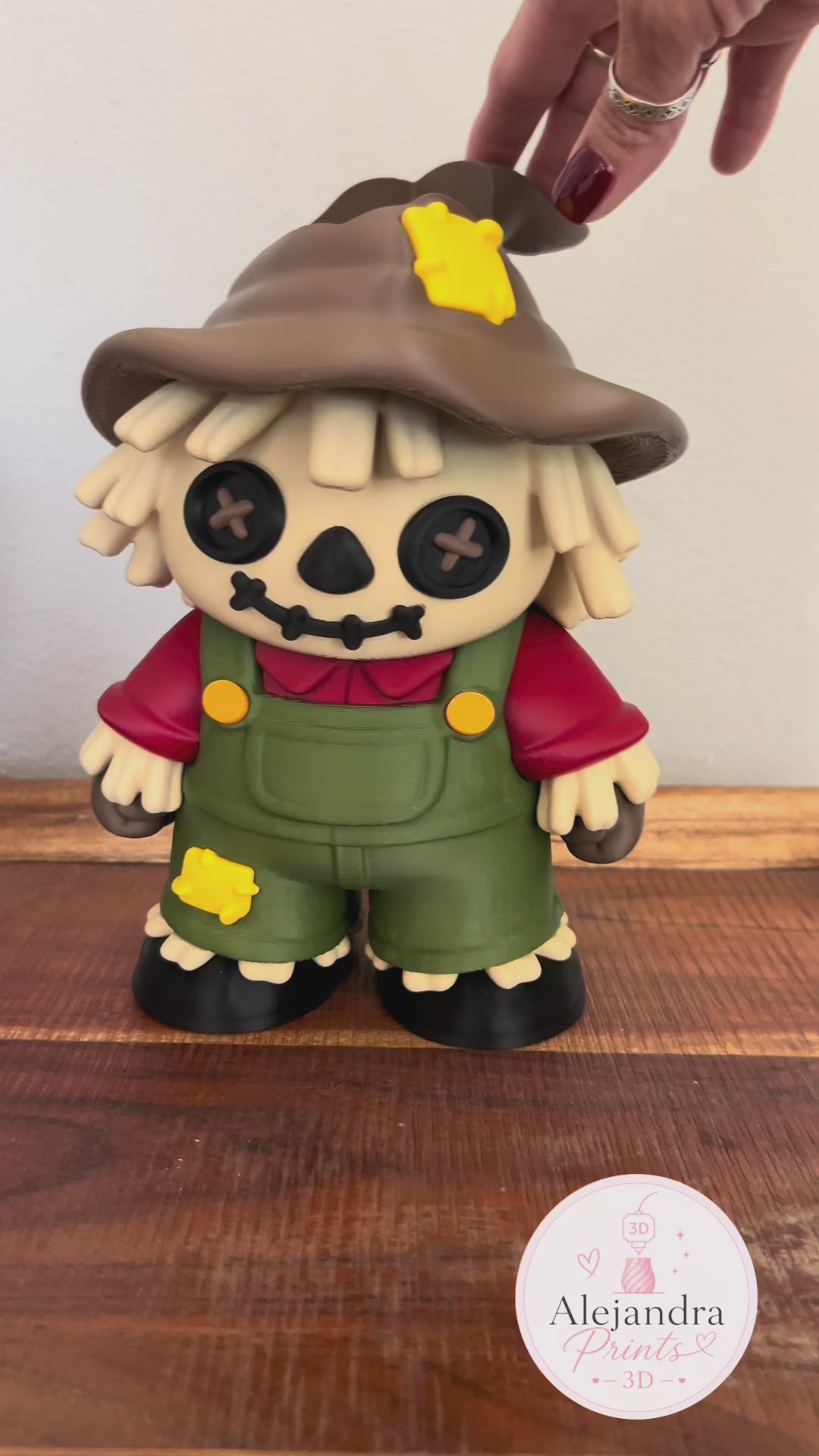 The Scarecrow B&BW foaming soap holder